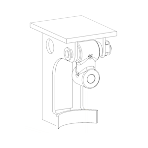 Support de tarière K2500