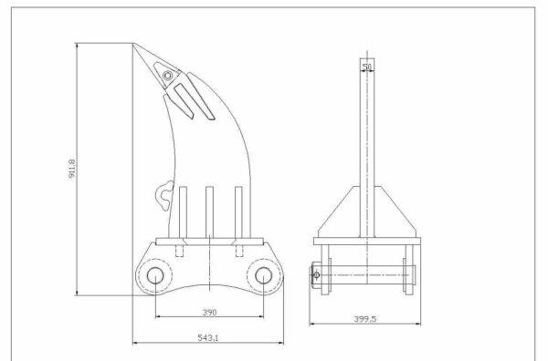 Dent de déroctage rp130