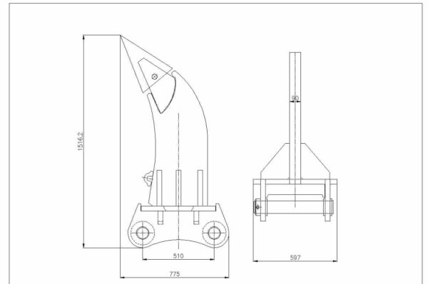 Dent de déroctage rp300