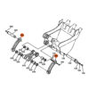 Biellettes latérales Kubota KH60/KH66/KX71/KX71-2 – Image 2