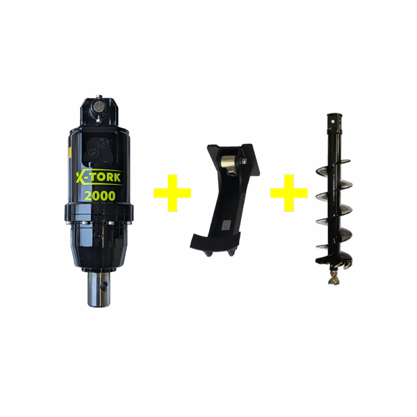 Kit tarière 1 à 2,5 tonnes K2000